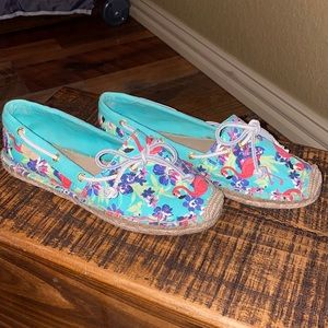 Sperry Turquoise Flats